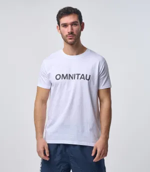 Omnitau Men's OmniX Organic Cotton Omni Crew Neck T-Shirt - White