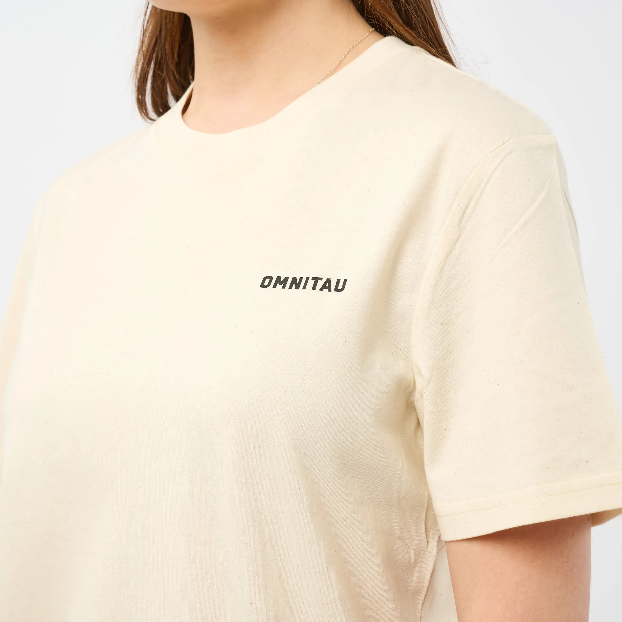 Omnitau Women's Muir Organic Cotton T-Shirt - Cream