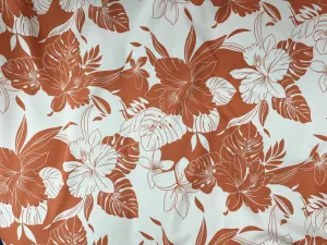 Palm - Printed Crepe Fabric