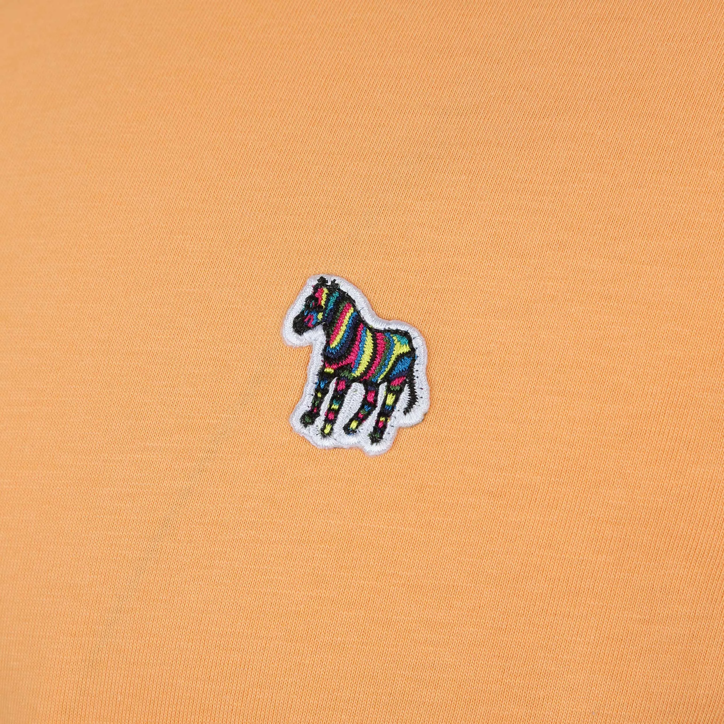 Paul Smith Zebra Badge T Shirt in Tangerine