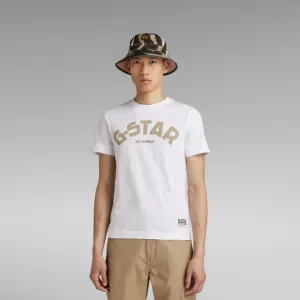 Puff Logo Slim T-Shirt (White) - GD22575C627110