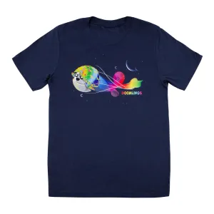 Rainbow Scutes Flying Tee