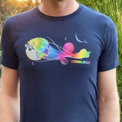 Rainbow Scutes Flying Tee