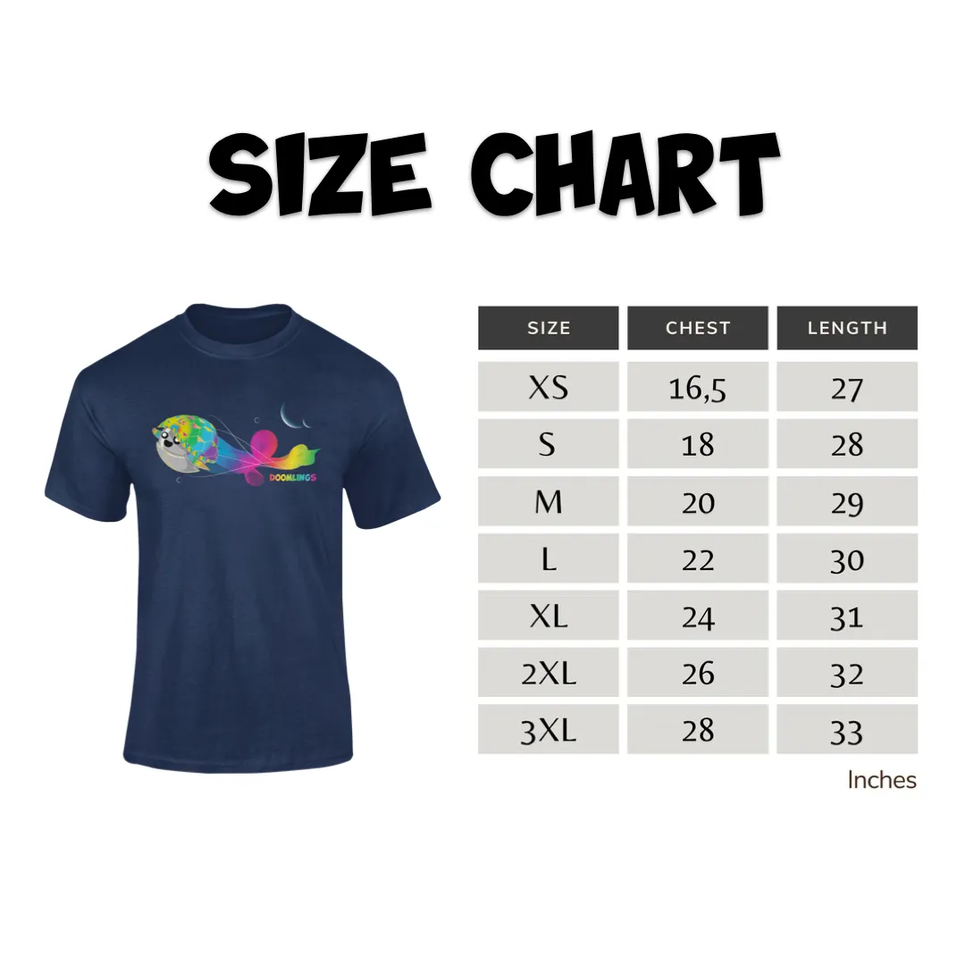 Rainbow Scutes Flying Tee