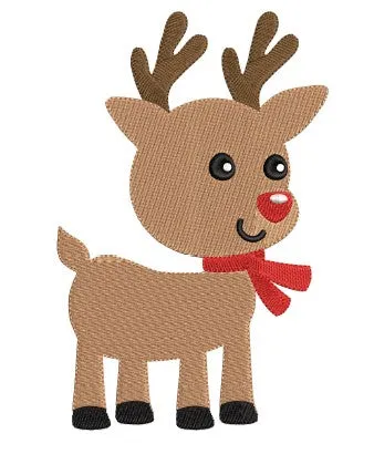 Reindeer Filled Christmas Design