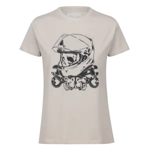 Rose Skull T-Shirt (Sand)