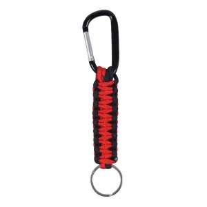 Rothco Thin Red Line Keychain With Carabiner