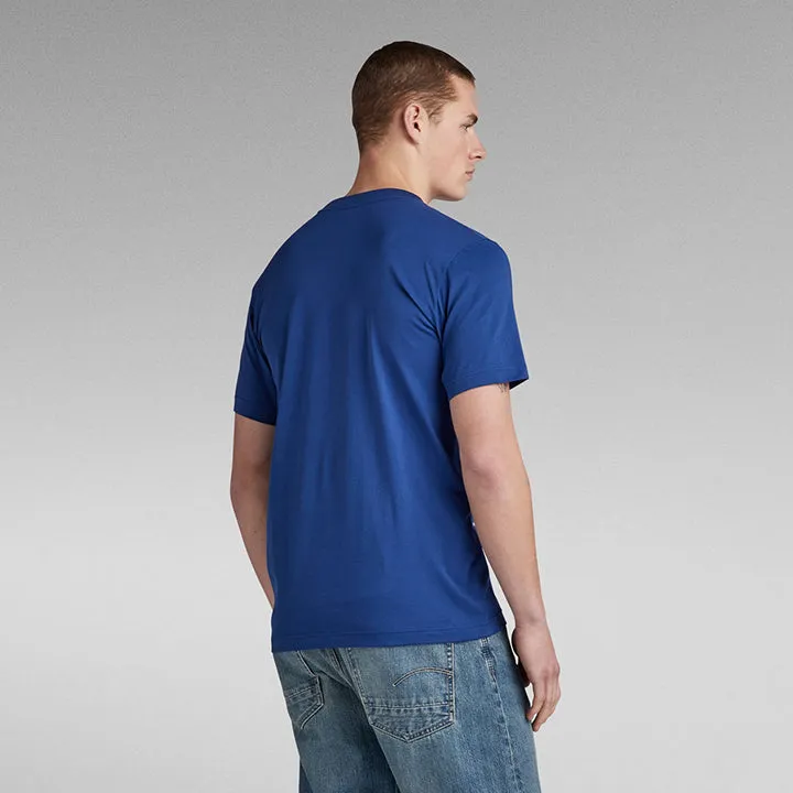 Shadow Gr Slim R Tee (Blue) - GD239013361822