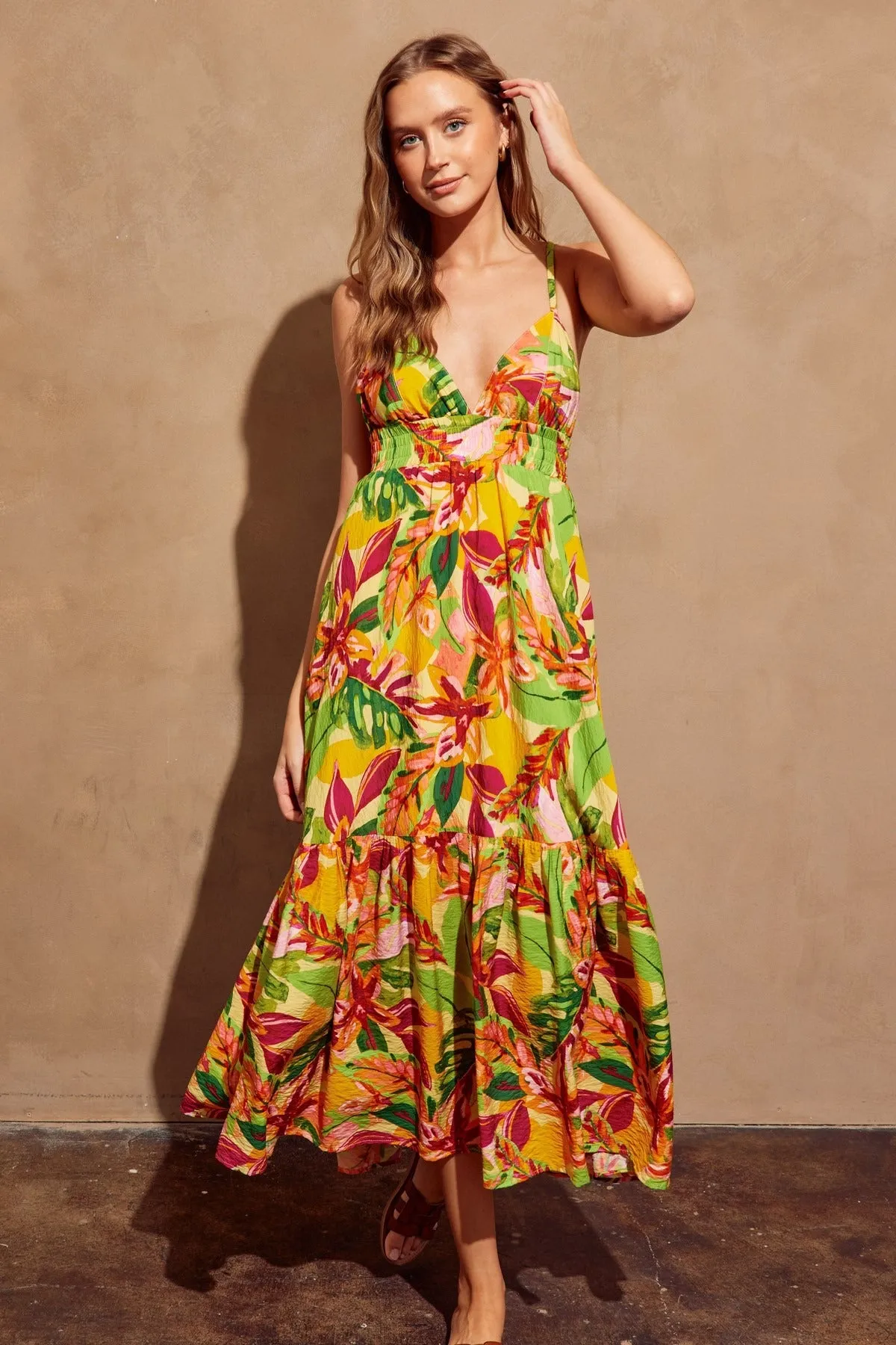 Tropical Serenade Maxi Dress