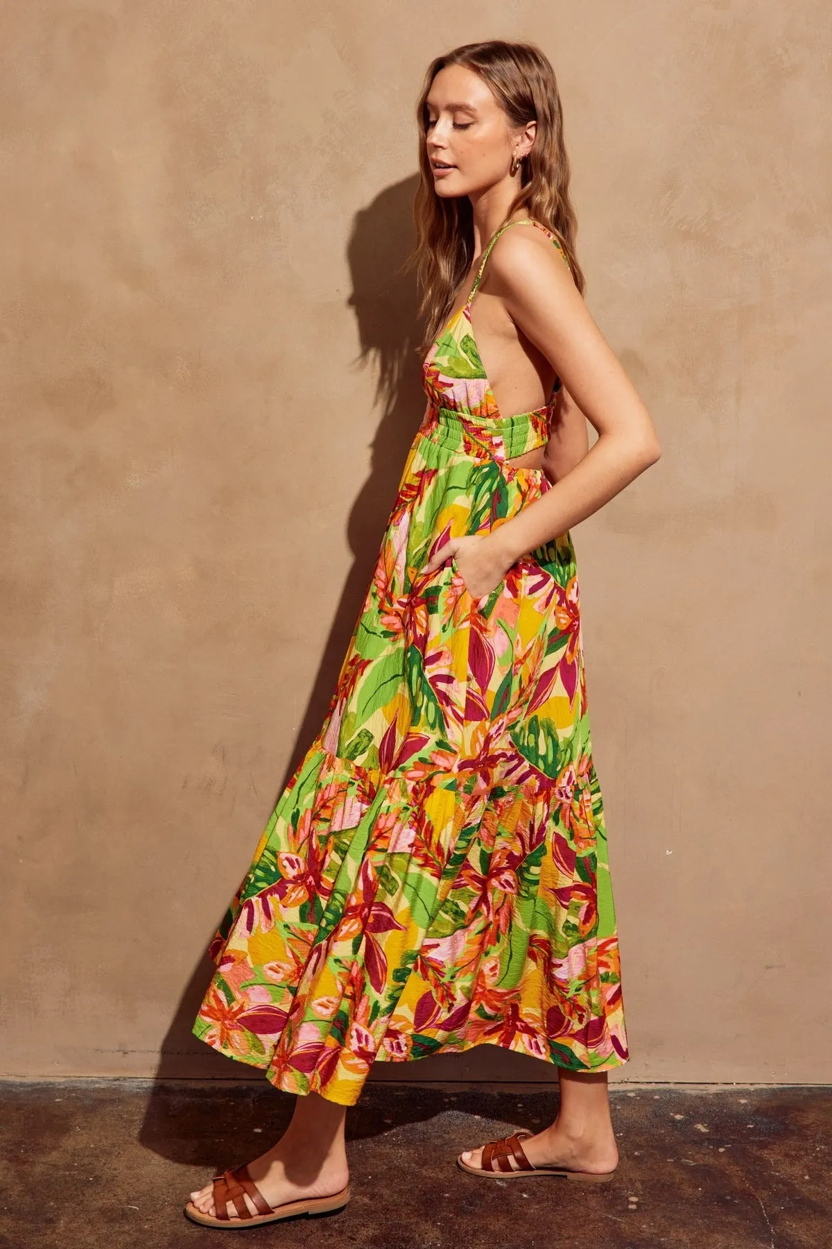 Tropical Serenade Maxi Dress