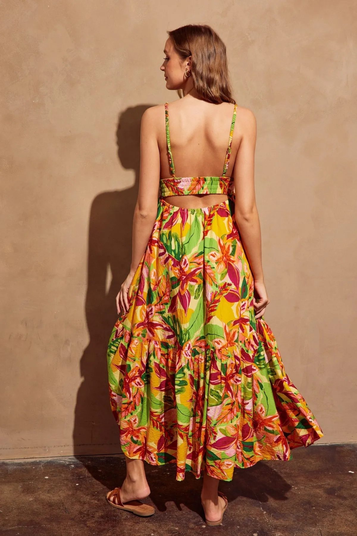 Tropical Serenade Maxi Dress