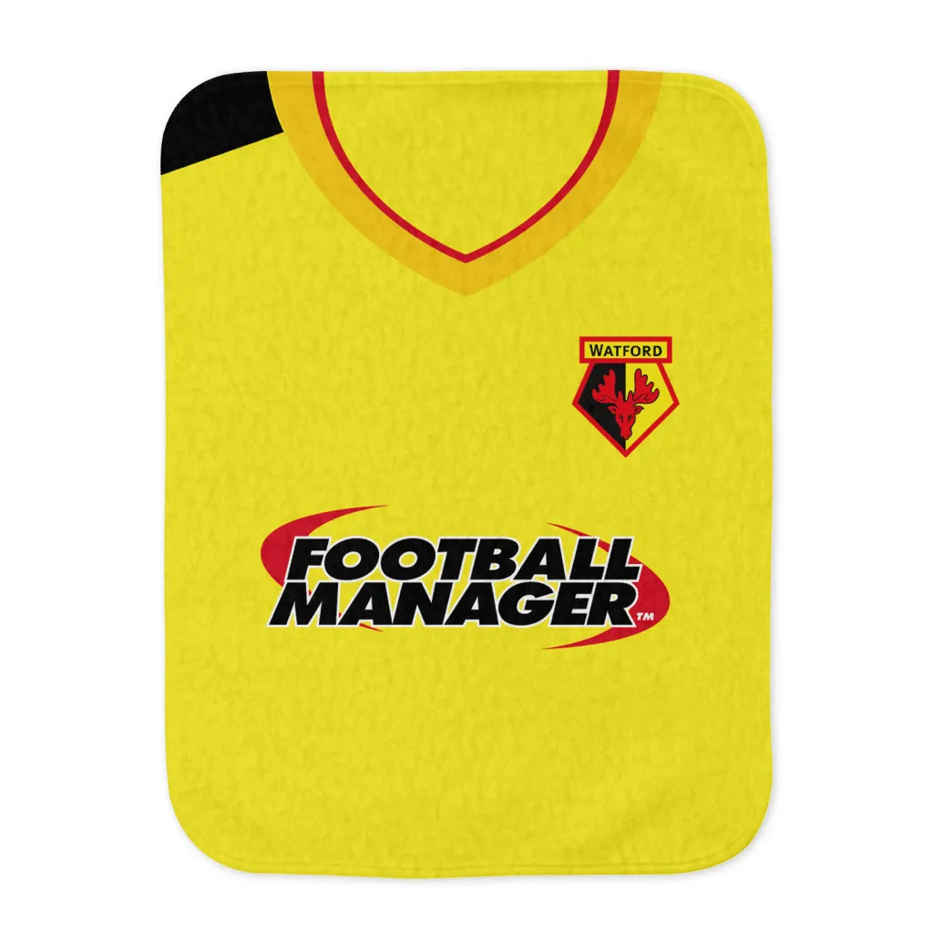 Watford Retro Kit Burp Cloths