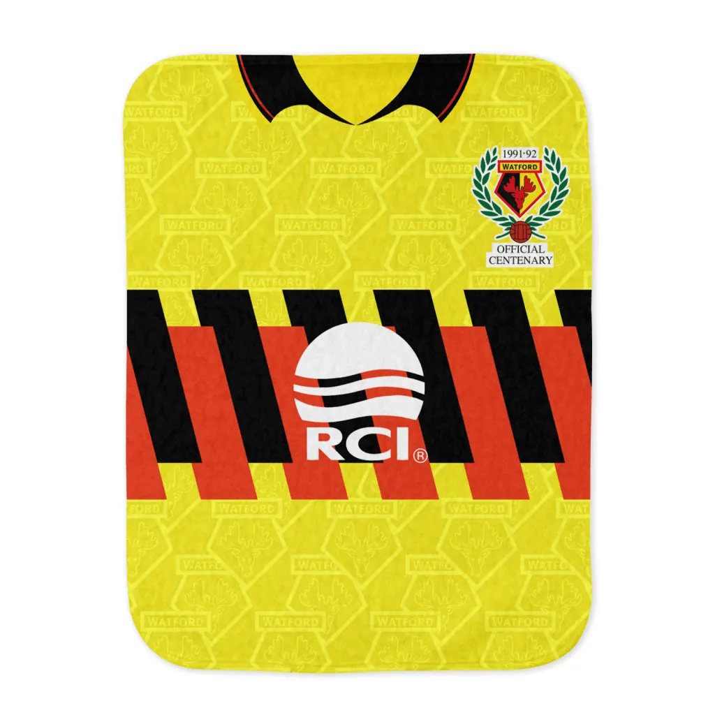 Watford Retro Kit Burp Cloths