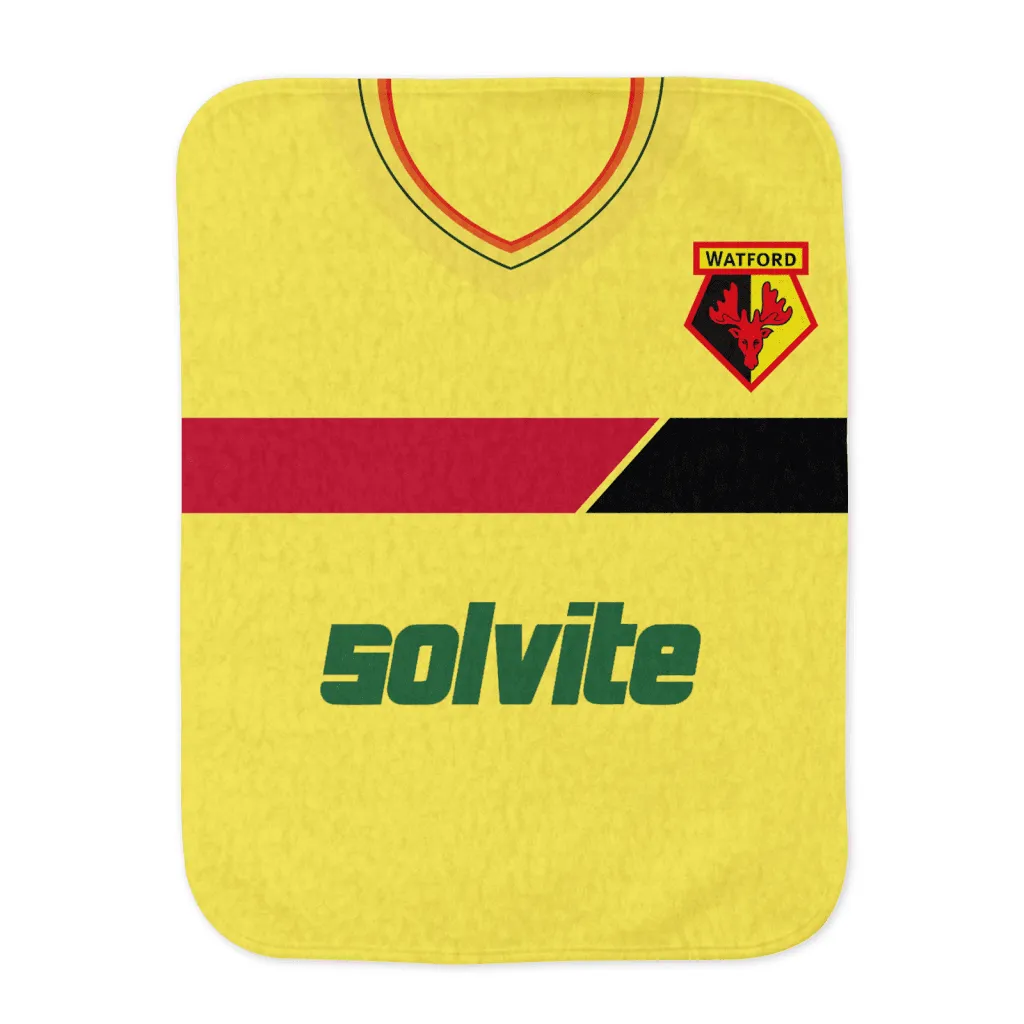 Watford Retro Kit Burp Cloths