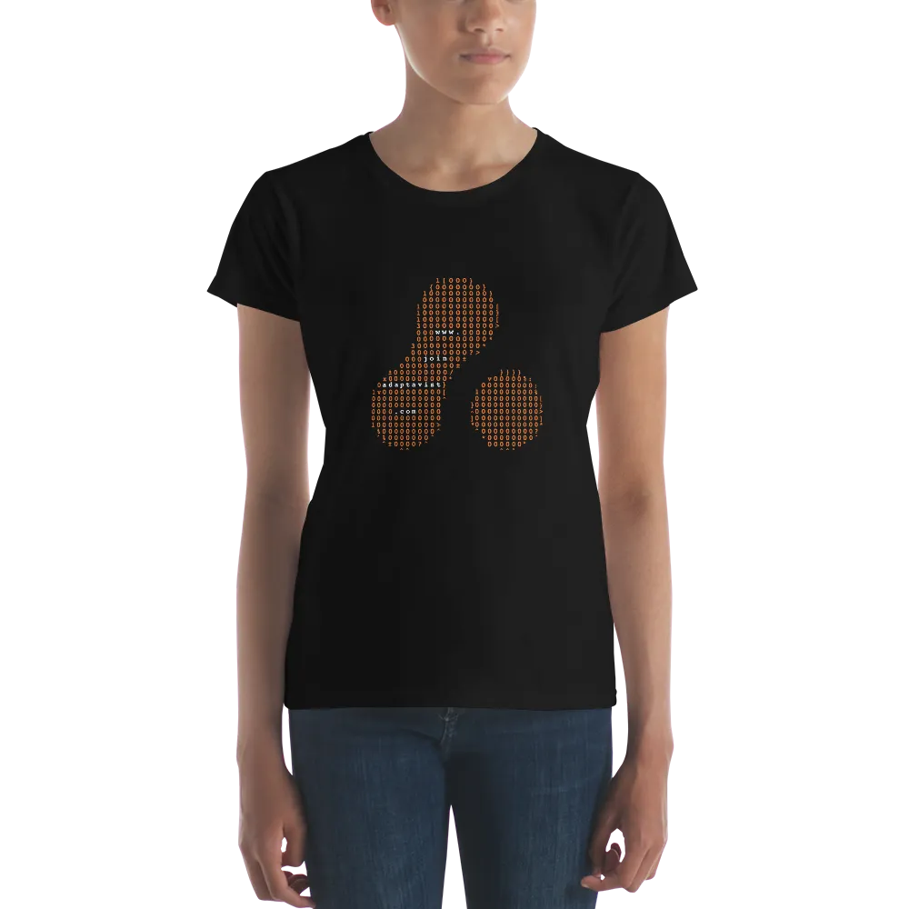 Women's Code Retro Design T-Shirt CB1