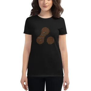 Women's Code Retro Design T-Shirt MC