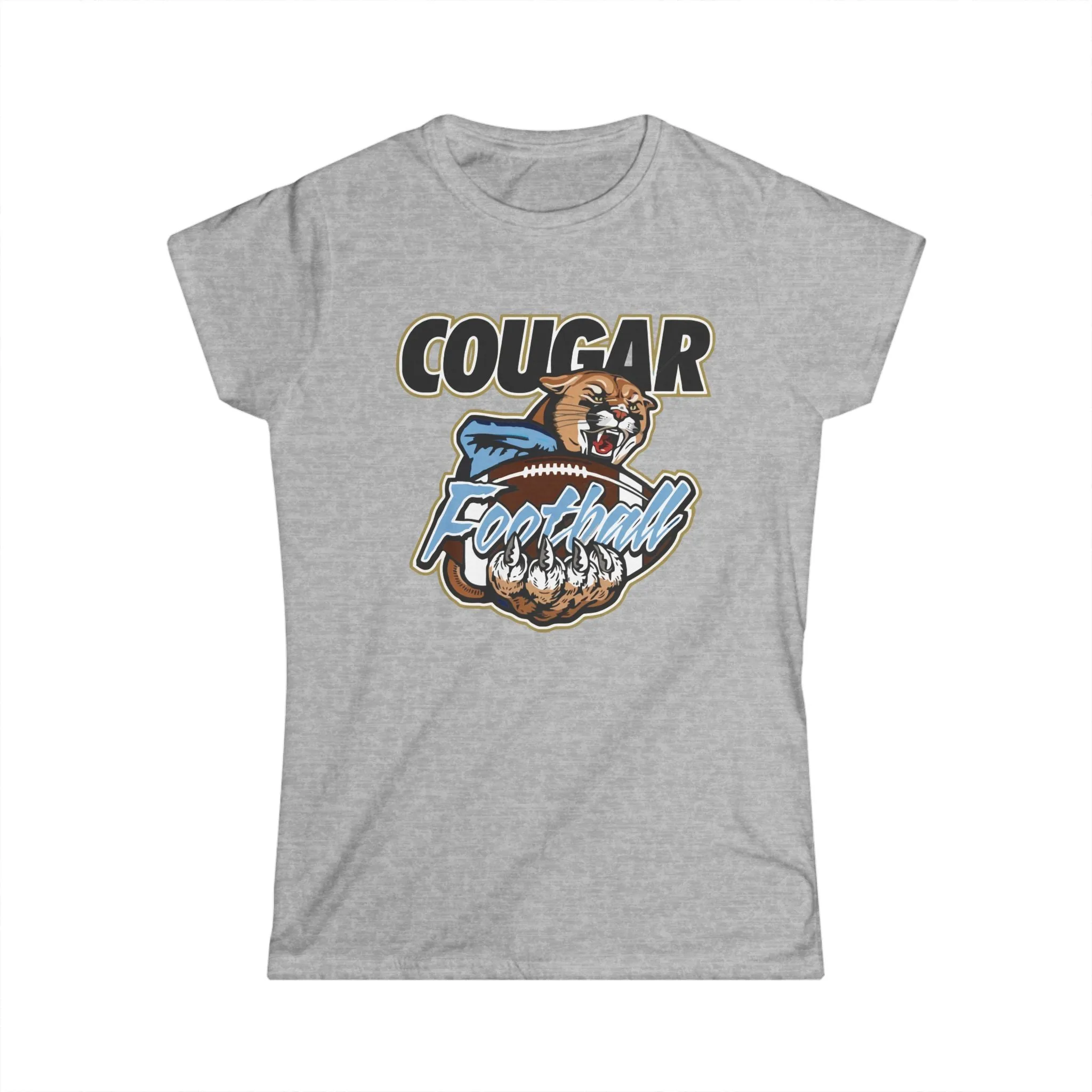 Women's Softstyle Tee - Cougars Football