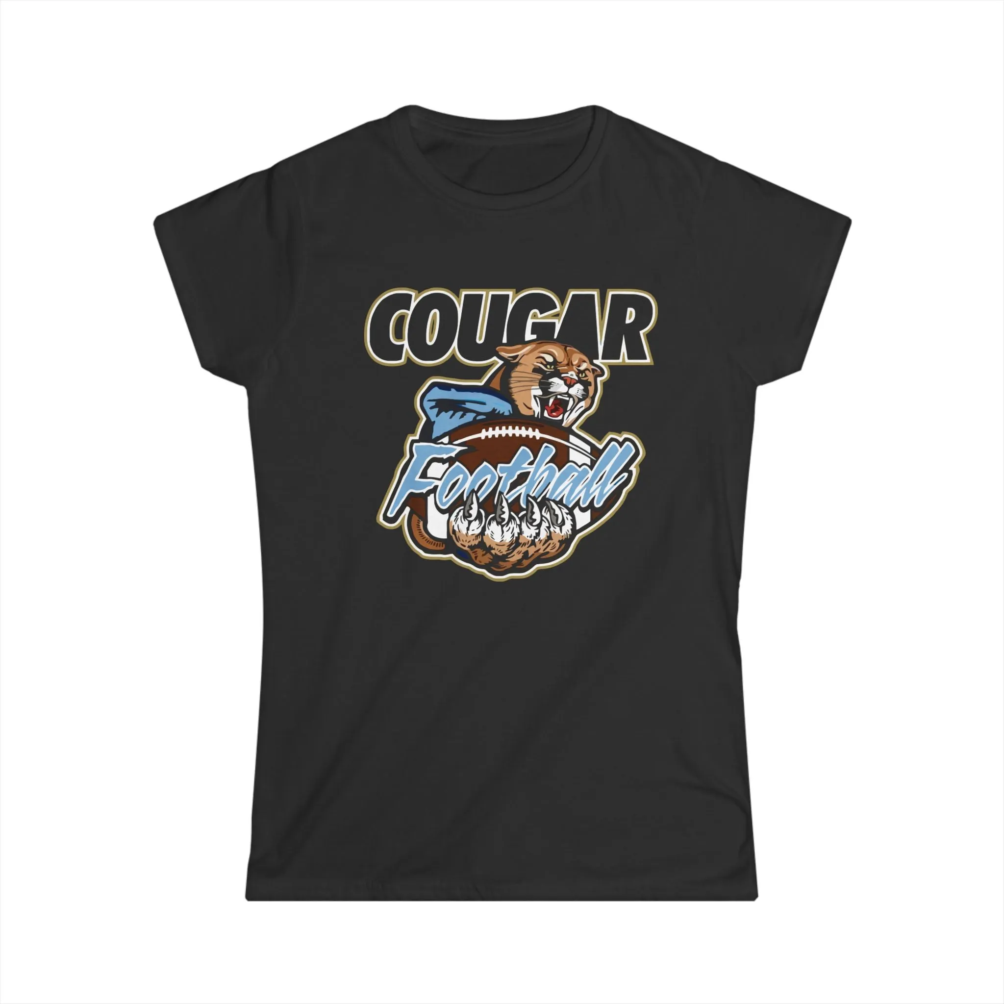 Women's Softstyle Tee - Cougars Football