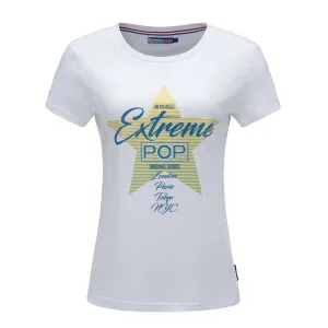 Womens T-shirt Cotton Jersey Tops & Shirts Tee Shirt