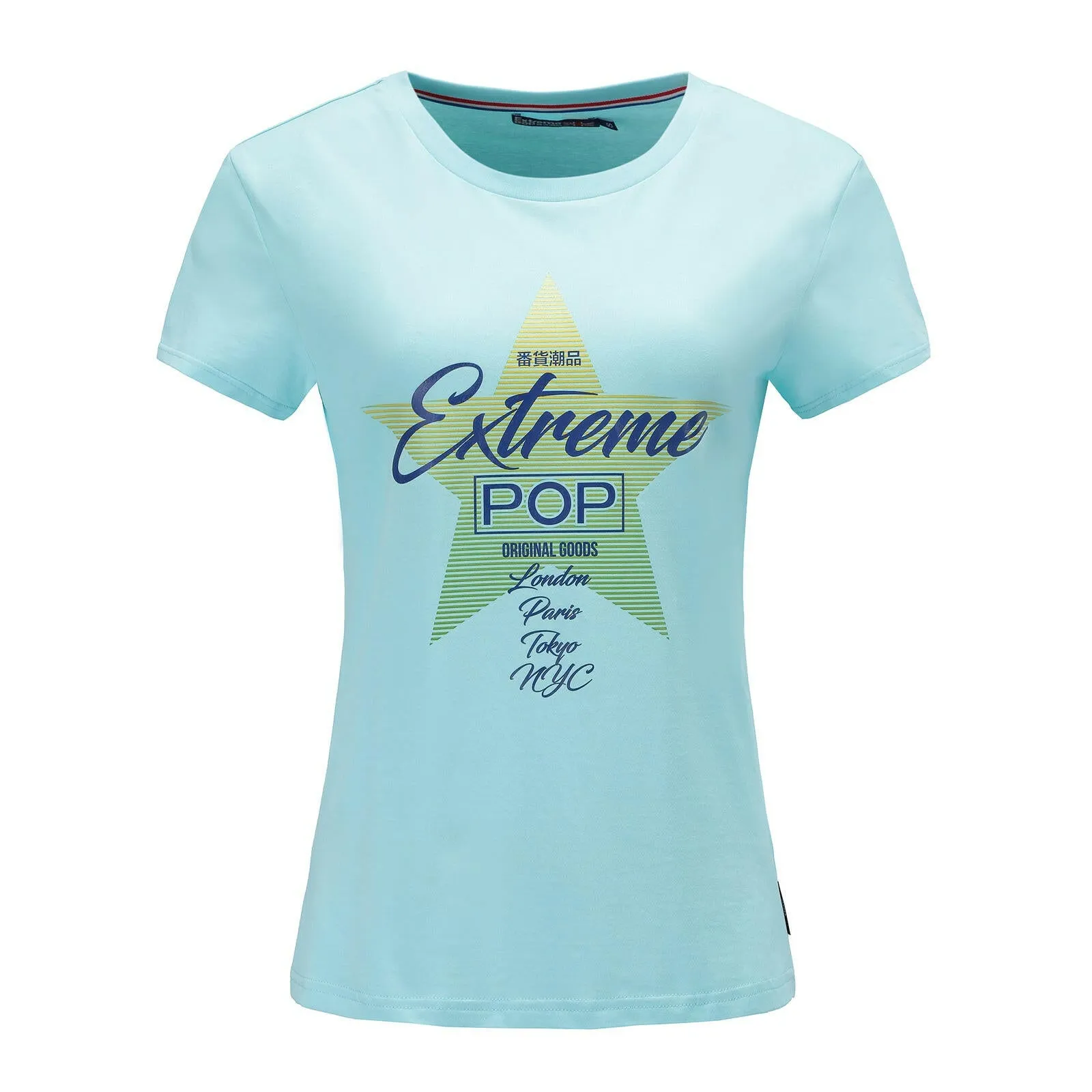 Womens T-shirt Cotton Jersey Tops & Shirts Tee Shirt